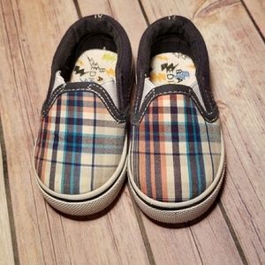 Kids Canvas Slip On Sneakers